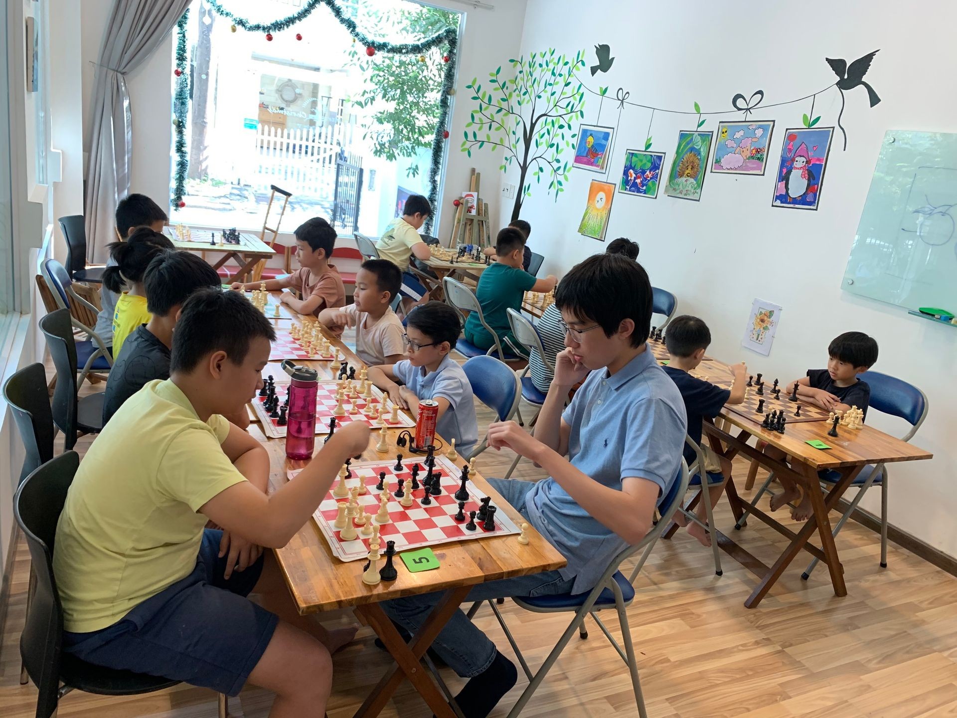 Đào tạo cờ vua tại trung tâm